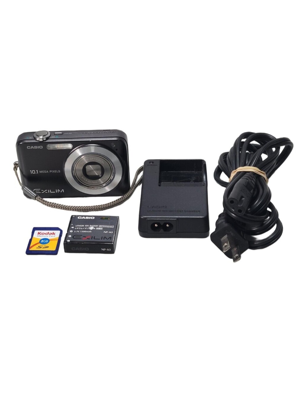Casio Exilim EX-Z1050 10.1MP Compact Digital Camera - Black TESTED